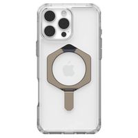 UAG Coque arrière Plyo XTE avec MagSafe et béquille Apple iPhone 16 Pro Max - Clear Titanium