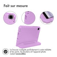 imoshion Coque kidsproof avec poignée Samsung Galaxy Tab A9 8.7 pouces - Lilas