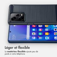 imoshion Coque Brushed Xiaomi Redmi Note 12 Pro / Xiaomi Poco X5 - Bleu foncé