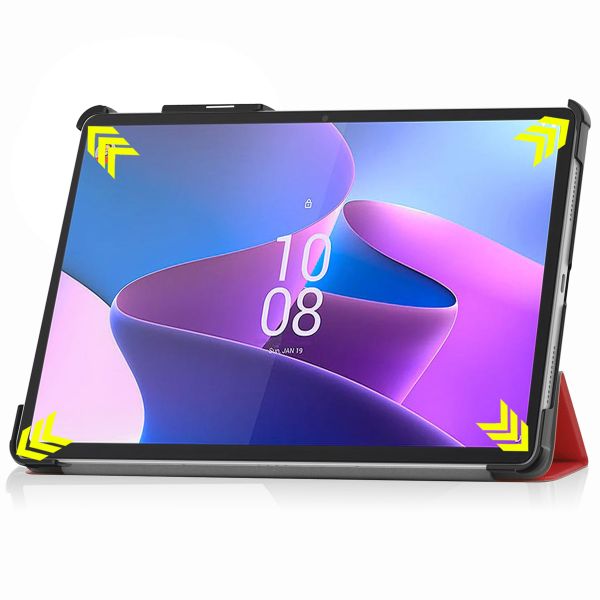 imoshion Coque tablette Trifold Lenovo Tab P11 Pro (2nd gen) - Rouge