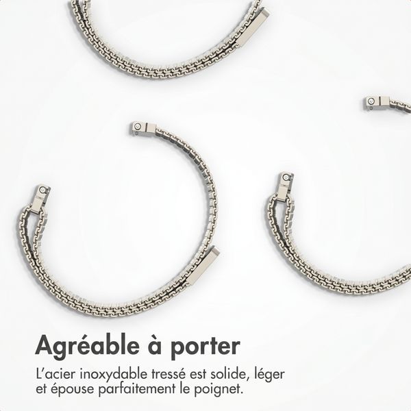 imoshion Bracelet magnétique milanais Garmin Lily 2 - Lumière stellaire