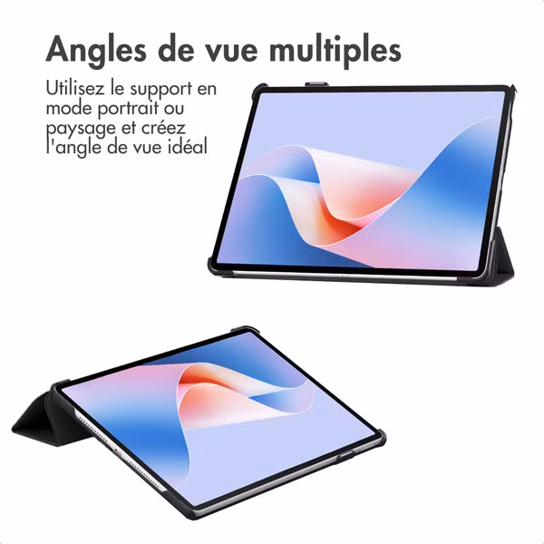 imoshion Coque tablette Trifold Huawei Matepad 11.5s / Huawei Matepad Air 11.5 - Noir