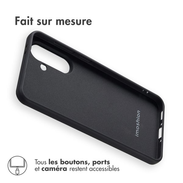 imoshion Coque Couleur Samsung Galaxy A56 - Noir