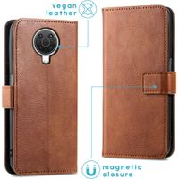 imoshion Étui de télephone portefeuille Nokia G10 / G20 - Marron