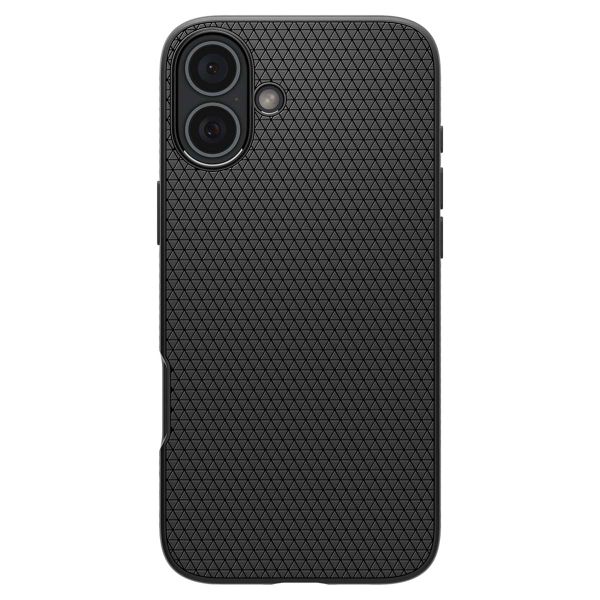 Spigen Coque Liquid Air™ iPhone 16 Plus - Matte Black