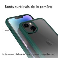 Accezz Coque de protection intégrale à 360° iPhone 14 Plus - Vert