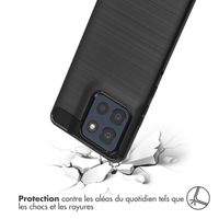 imoshion Coque Brushed Motorola Moto G86 - Noir