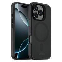 Accezz Coque Givrée Robuste avec MagSafe Apple iPhone 16 Pro - Noir
