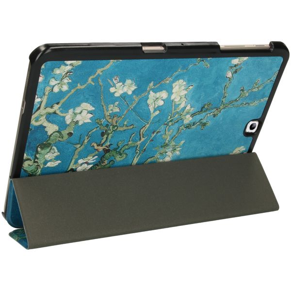 imoshion Coque tablette Design Trifold Samsung Galaxy Tab S2 9.7 - Green Plant