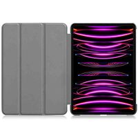 imoshion Coque tablette Trifold Apple iPad Pro 12.9 (2018/2020/2021/2022) - Vert foncé