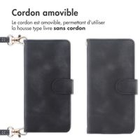 imoshion Etui de télephone portefeuille avec cordon Oppo Reno15 (5G) - Noir