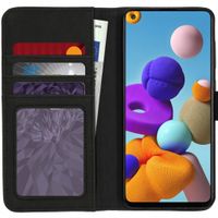 imoshion Étui de télephone portefeuille de luxe Samsung Galaxy A21s - Noir