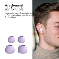 imoshion ﻿Écouteurs Aura Pro - Écouteurs sans fil - Écouteurs sans fil Bluetooth - Avec fonction de réduction du bruit ANC - Lavender Lilac