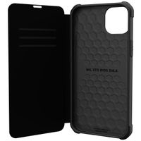 UAG Etui de téléphone portefeuille Metropolis iPhone 14 Plus - Kevlar Black