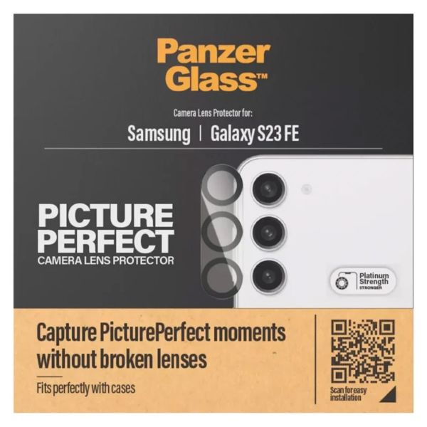 PanzerGlass Protection Caméra en verre trempé Samsung Galaxy S23 FE