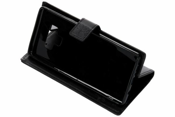Etui de téléphone Fleurs de Trèfle Samsung Galaxy Note 9