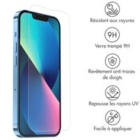Accezz Protection d'écran en verre trempé 2-pack Apple iPhone 13 Mini