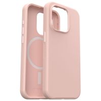 OtterBox Coque Symmetry MagSafe iPhone 15 Pro - Ballet Shoes Rose