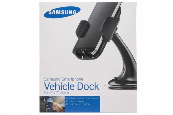 Samsung Vehicle Dock - Support de téléphone pour voiture - Tableau de bord ou pare-brise - Noir