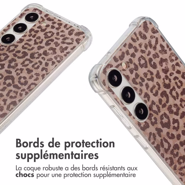 imoshion Coque Design avec cordon Samsung Galaxy S23 - Leopard Mood