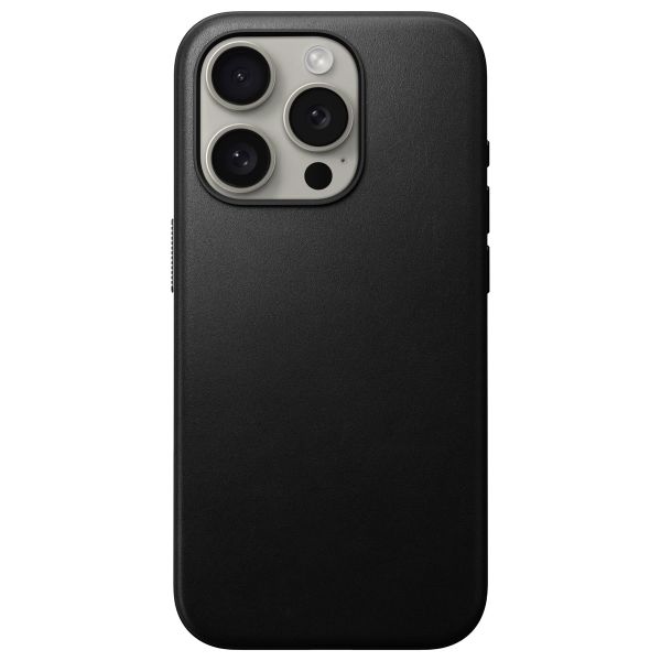 Nomad Coque Modern Leather iPhone 15 Pro - Noir