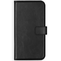 Selencia Étui portefeuille en cuir véritable Samsung Galaxy S9 - Noir