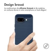 imoshion Coque Brushed Google Pixel 9A - Bleu foncé