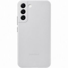 Samsung Original Coque en cuir Galaxy S22 Plus - Gris clair