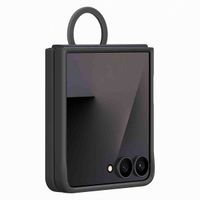 Samsung Original Coque en silicone Ring Samsung Galaxy Z Flip 7 - Black
