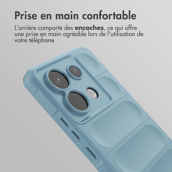 imoshion EasyGrip Backcover Xiaomi Redmi Note 13 Pro (5G) - Bleu clair