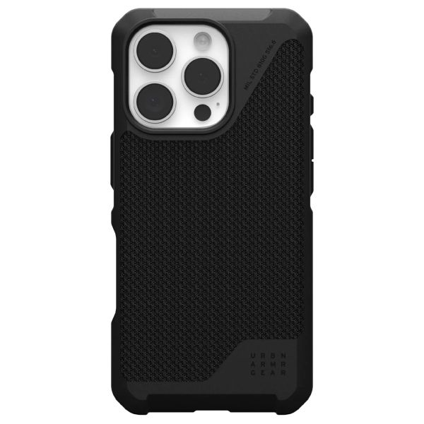 UAG Coque Metropolis LT MagSafe Apple iPhone 16 Pro - Kevlar Black