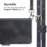 imoshion Etui de télephone portefeuille avec cordon Samsung Galaxy S23 - Noir