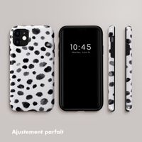 Selencia Coque arrière Vivid Apple iPhone 11 - Trendy Leopard