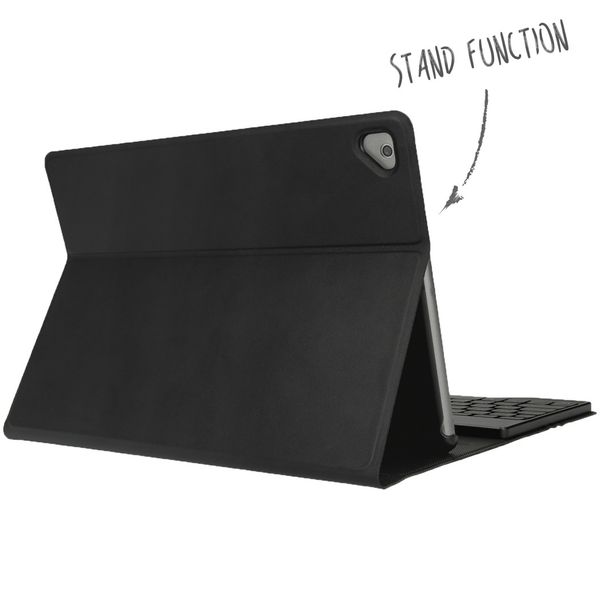 Accezz Étui Bluetooth Clavier AZERTY Apple iPad 6 (2018) 9.7 pouces / iPad 5 (2017) 9.7 pouces / Air 2 (2014) / Air 1 (2013)