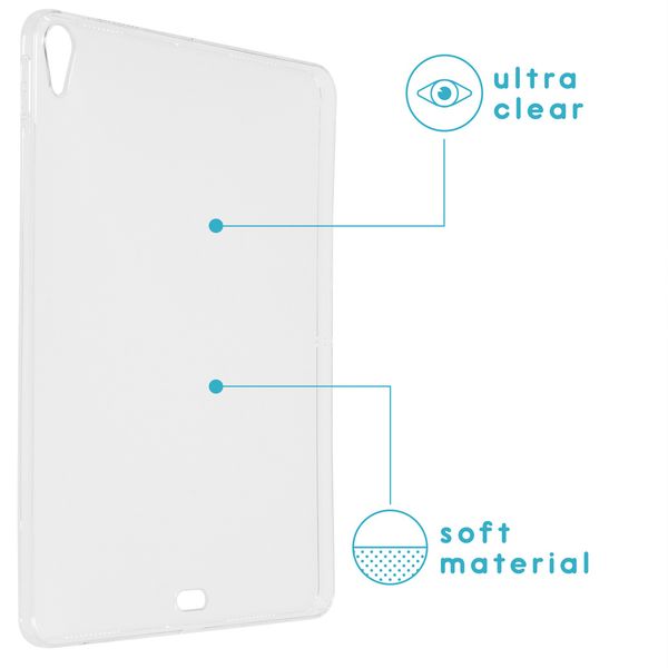 imoshion Coque silicone iPad Air 11 pouces (2024) M2 / Air 5 (2022) / Air 4 (2020) - Transparent