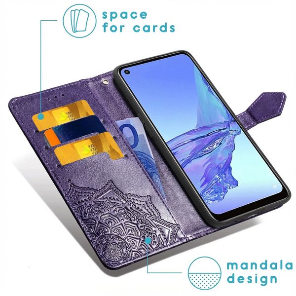 imoshion Etui de télephone Mandala Oppo A53 / Oppo A53s - Violet