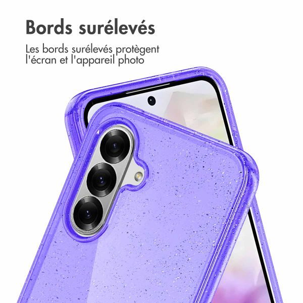 imoshion Coque Pailletée Samsung Galaxy A36 - Paillettes Violet