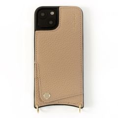 Dutchies Coque avec porte-cartes iPhone 11 - Cordon de téléphone non inclus - Beige