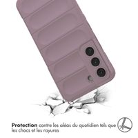 imoshion Coque arrière EasyGrip Samsung Galaxy S22 - Violet