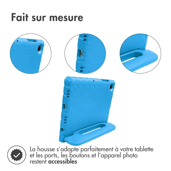 imoshion Coque kidsproof avec poignée Samsung Galaxy Tab A8 - Bleu