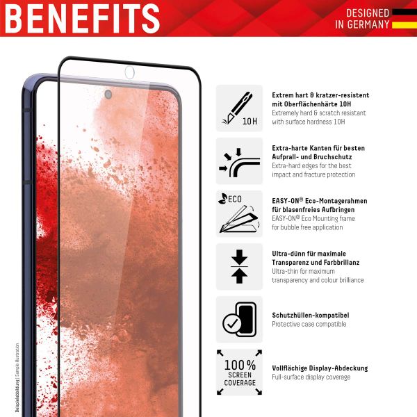 Displex Protection d'écran en verre trempé Real Glass Full Cover Samsung Galaxy S22