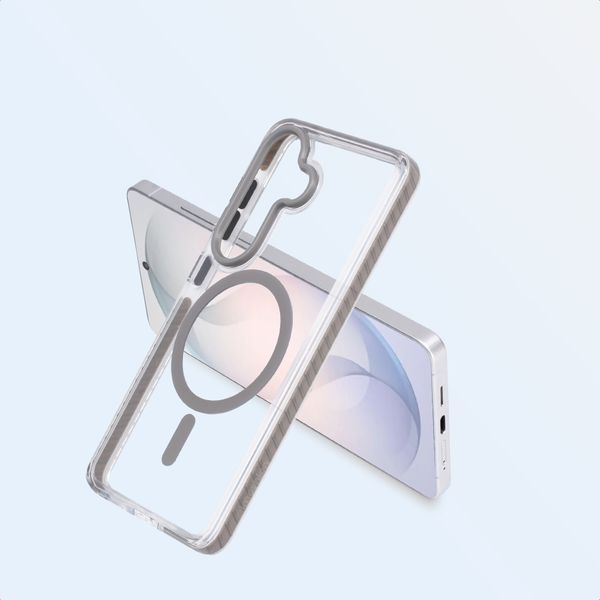 imoshion Coque Combat MagSafe Samsung Galaxy S26 - Gris