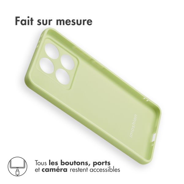 imoshion Coque Couleur Xiaomi 14T Pro - Olive Green