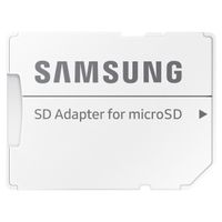 Samsung EVO Plus microSD 2024 - 128GB - Inclus un adaptateur SD - UHS-I/U3/Full HD/4K UHD