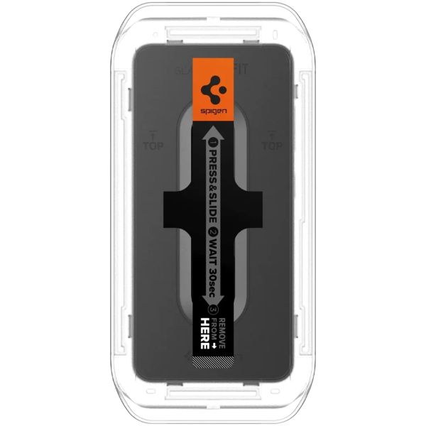 Spigen Protection d'écran en verre trempé GLAStR Fit + Applicator 2-pack Samsung Galaxy S24 Plus / S25 Plus