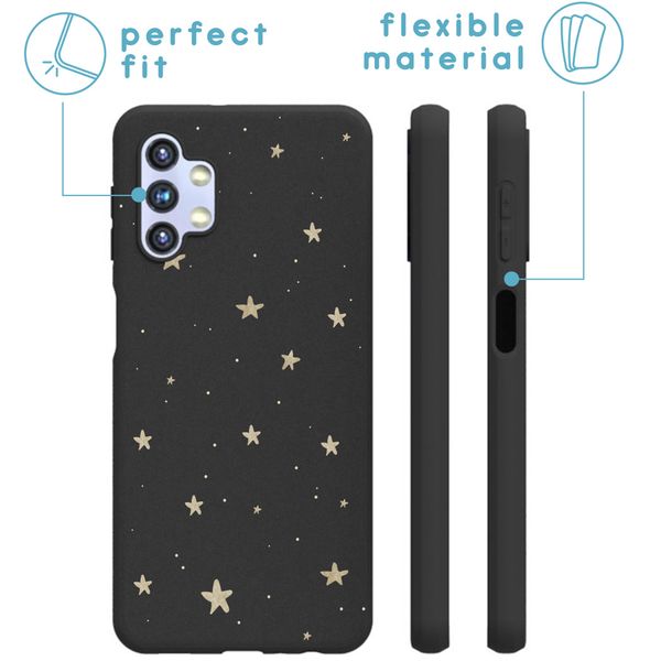 imoshion Coque Design Samsung Galaxy A32 (5G) - Etoiles / Noir