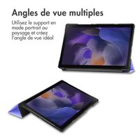 imoshion Coque tablette Trifold Samsung Galaxy Tab A8 - Lilac