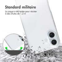 Accezz Coque Xtreme Impact Apple iPhone 16 - Transparent