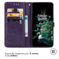 imoshion Etui de télephone Mandala OnePlus 10T - Violet