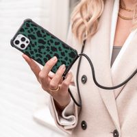 imoshion Coque Design avec cordon iPhone Xr - Panther Illustration